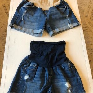 Motherhood Maternity Shorts Bundle
